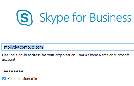 skype for business mac add photo